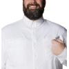 imageColumbia Mens PFG Tamiami II UPF 40 Long Sleeve Fishing ShirtWhite