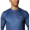 imageColumbia Mens PFG Terminal Tackle Fish Flag Long Sleeve Fishing ShirtCarbonSunlit