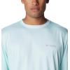 imageColumbia Mens PFG Terminal Tackle Fish Flag Long Sleeve Fishing ShirtIcy MornCanyon Blue