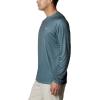 imageColumbia Mens PFG Terminal Tackle Fish Flag Long Sleeve Fishing ShirtPondKoi