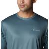 imageColumbia Mens PFG Terminal Tackle Fish Flag Long Sleeve Fishing ShirtPondKoi