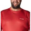 imageColumbia Mens PFG Terminal Tackle Fish Flag Long Sleeve Fishing ShirtRed SparkWhite
