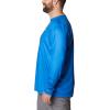 imageColumbia Mens PFG Terminal Tackle Fish Flag Long Sleeve Fishing ShirtVivid BlueFl Fish