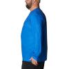 imageColumbia Mens PFG Terminal Tackle Fish Flag Long Sleeve Fishing ShirtVivid BlueTx Flag