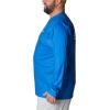 imageColumbia Mens PFG Terminal Tackle Fish Flag Long Sleeve Fishing ShirtVivid BlueWhite