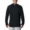 imageColumbia Mens PFG Terminal Tackle Long Sleeve ShirtBlackGulf Stream Logo