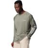 imageColumbia Mens PFG Terminal Tackle Long Sleeve ShirtCypressCool Grey Logo