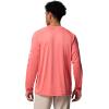 imageColumbia Mens PFG Terminal Tackle Long Sleeve ShirtMelonadeWhite Logo