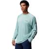 imageColumbia Mens PFG Terminal Tackle Long Sleeve ShirtMisty JadeShark Logo