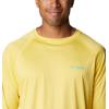 imageColumbia Mens PFG Terminal Tackle Long Sleeve ShirtSun GlowElectric Turquoise Logo