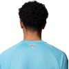 imageColumbia Mens PFG Terminal Tackle Long Sleeve ShirtVintage BlueWhite Logo