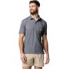 imageColumbia Mens PFG Uncharted PoloShark Heather 2024