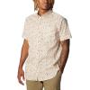 imageColumbia Mens Rapid Rivers II Short Sleeve ShirtChalkMakin Tracks Print