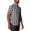 imageColumbia Mens Rapid Rivers II Short Sleeve ShirtCity Grey Multi Plaid