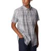 imageColumbia Mens Rapid Rivers II Short Sleeve ShirtColumbia Grey Plaid
