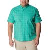 imageColumbia Mens Rapid Rivers II Short Sleeve ShirtElectric Turquoise Grid