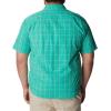 imageColumbia Mens Rapid Rivers II Short Sleeve ShirtElectric Turquoise Grid