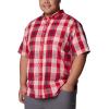 imageColumbia Mens Rapid Rivers II Short Sleeve ShirtMountain Red Multi Plaid