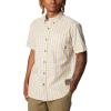 imageColumbia Mens Rapid Rivers II Short Sleeve ShirtRaw Honey Everyday Gingham