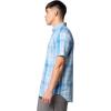 imageColumbia Mens Rapid Rivers II Short Sleeve ShirtRipple Blue Multi Plaid