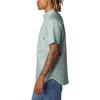 imageColumbia Mens Rapid Rivers II Short Sleeve ShirtStone BlueMakin Tracks Print