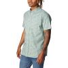 imageColumbia Mens Rapid Rivers II Short Sleeve ShirtStone BlueMakin Tracks Print