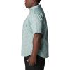 imageColumbia Mens Rapid Rivers II Short Sleeve ShirtStone BlueMakin Tracks Print