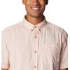 imageColumbia Mens Rapid Rivers II Short Sleeve ShirtSummer Peach Stripe