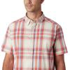 imageColumbia Mens Rapid Rivers II Short Sleeve ShirtWildfire Ombre Plaid
