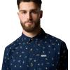 imageColumbia Mens Rapid Rivers Printed Short Sleeve ShirtCollegiate Navy Deserted