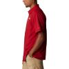 imageColumbia Mens Standard Slack Tide Camp ShirtArk  Red Velvet
