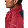 imageColumbia Mens Steens Mountain VestRed SparkCollegiate Navy