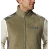 imageColumbia Mens Steens Mountain VestStone GreenShark