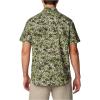 imageColumbia Mens Summit Valley Woven Short Sleeve ShirtCanteen Pop Florid