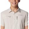 imageColumbia Mens Summit Valley Woven Short Sleeve ShirtDark Stone