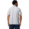 imageColumbia Mens Super Slack Tide Ii Stretch PoloCool Grey Fish and Feathers