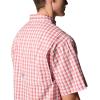 imageColumbia Mens Super Tamiami Long Sleeve ShirtDusty Crimson Gradient Check