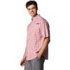 imageColumbia Mens Super Tamiami Long Sleeve ShirtDusty Crimson Gradient Check