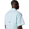 imageColumbia Mens Super Tamiami Long Sleeve ShirtGlaze Green Multi Gingham