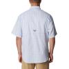 imageColumbia Mens Super Tamiami Long Sleeve ShirtVivid Blue Multi Gingham