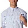 imageColumbia Mens Super Tamiami Long Sleeve ShirtVivid Blue Multi Gingham