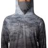 imageColumbia Mens Super Terminal Tackle Vent HoodieBlack Pfg Camo Gradient