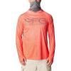 imageColumbia Mens Super Terminal Tackle Vent HoodieBright Poppy Terminal TechcamoCity Grey