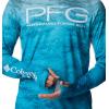 imageColumbia Mens Super Terminal Tackle Vent HoodieCool Green Pfg Camo Gradient