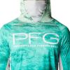 imageColumbia Mens Super Terminal Tackle Vent HoodieKey West Pfg Camo Gradient