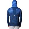 imageColumbia Mens Super Terminal Tackle Vent HoodieViolet Sea Pfg Camo Gradient