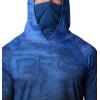 imageColumbia Mens Super Terminal Tackle Vent HoodieViolet Sea Pfg Camo Gradient