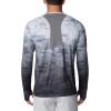 imageColumbia Mens Super Terminal Tackle Vent Long SleeveBlack Pfg Camo Gradient