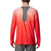 imageColumbia Mens Super Terminal Tackle Vent Long SleeveBright Poppy Terminal TechcamoCity Grey