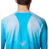 imageColumbia Mens Super Terminal Tackle Vent Long SleeveOcean Blue Terminal Techcamo
